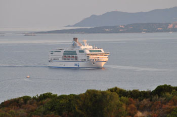 arrivée bateau propriano