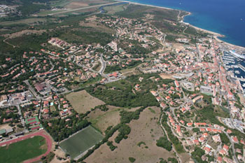 vue aérienne propriano